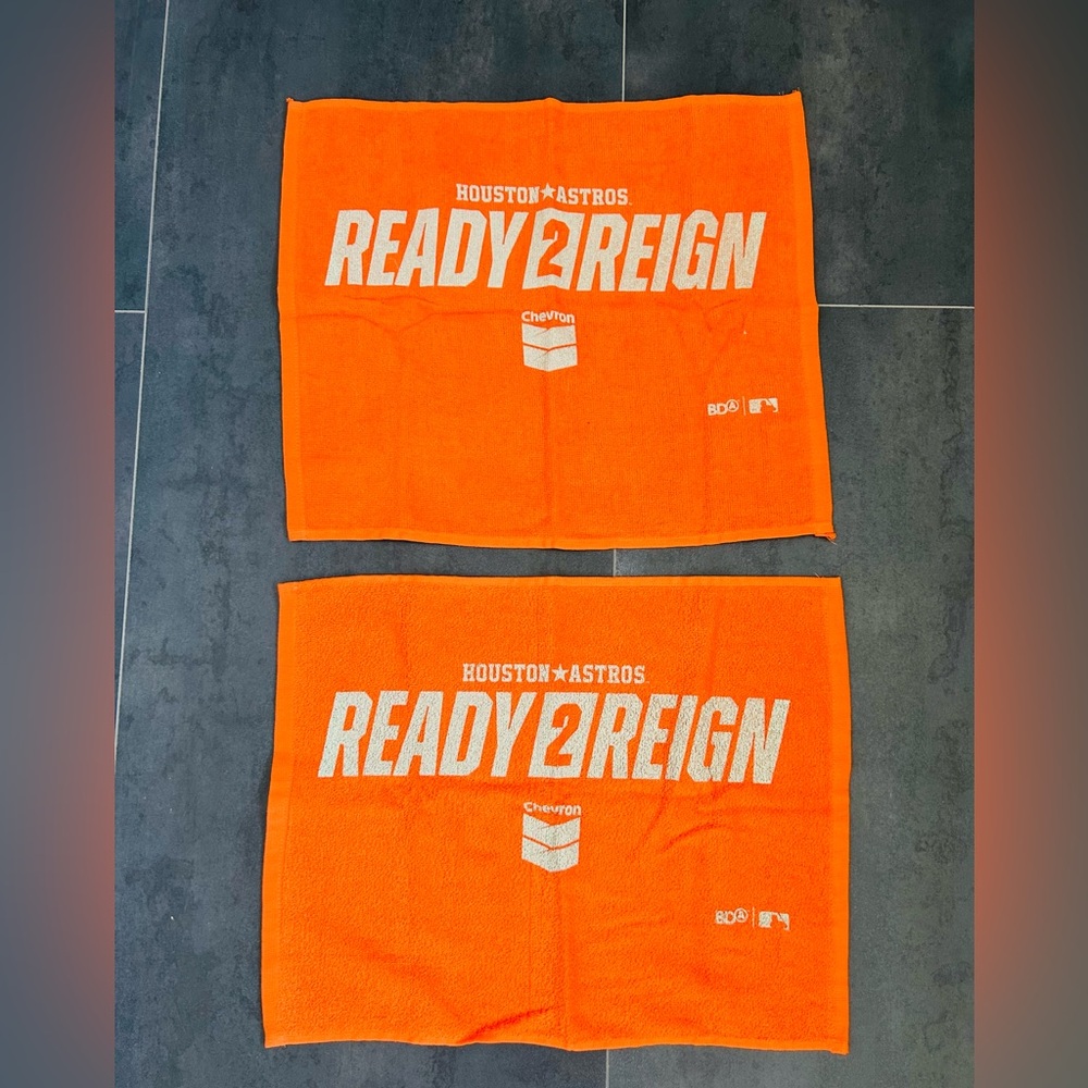 Houston Astros Orange Rally Towels